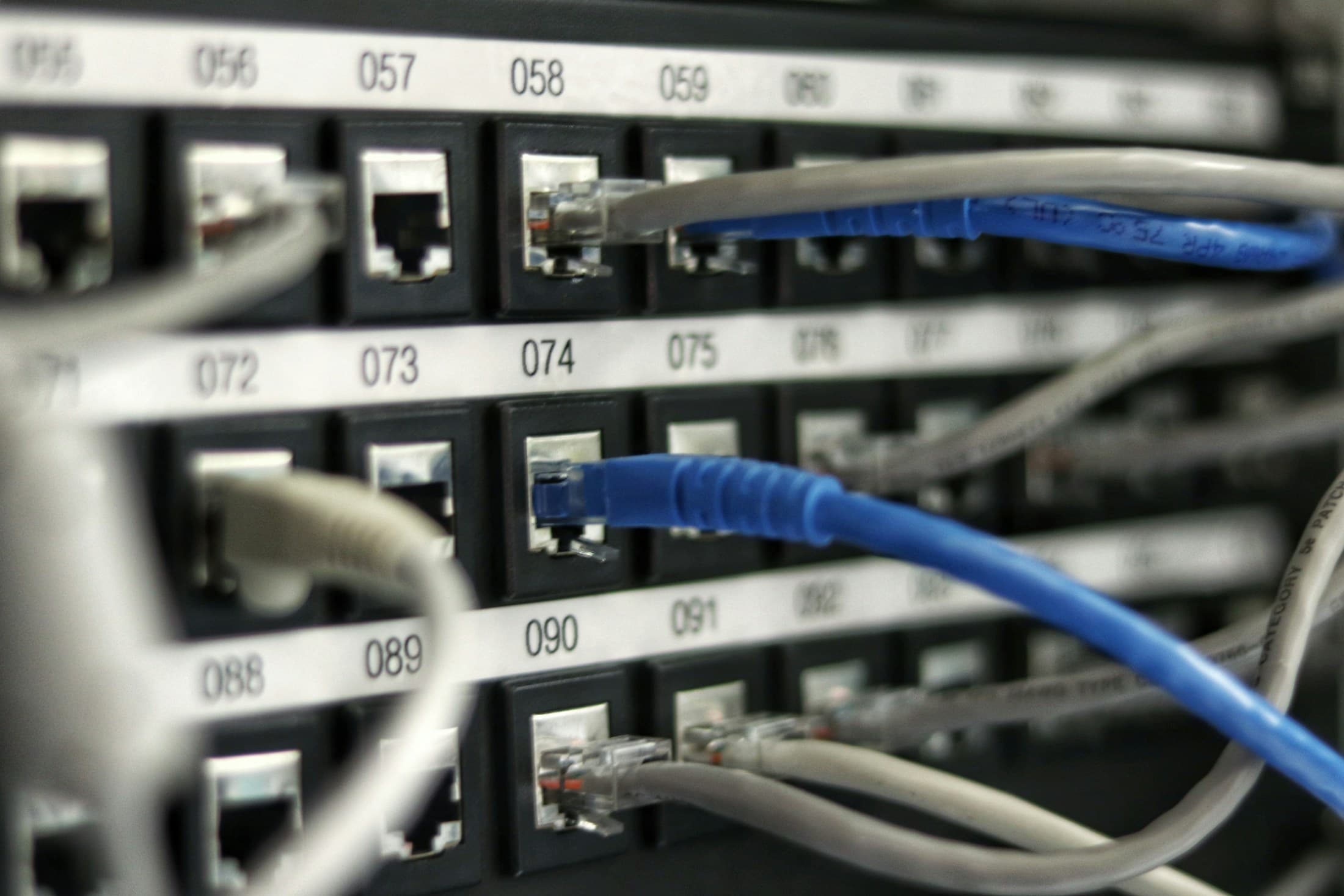 Infraestructura de redes que distribuimos a nivel nacional