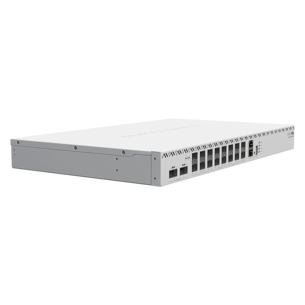 MikroTik Cloud Router Switch CRS518, 16 Puertos 25G SFP28 + 2 Puertos 100G QSFP28, Montaje en Rack marca Mikrotik - Mikrotik Routers | AP | Switch