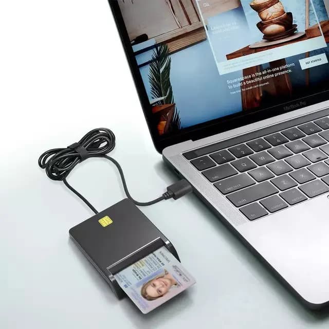 Lector para DNI electronico USB, para Firma digital - Encore marca Encore Electronics - Lectores Biometricos Huelleros