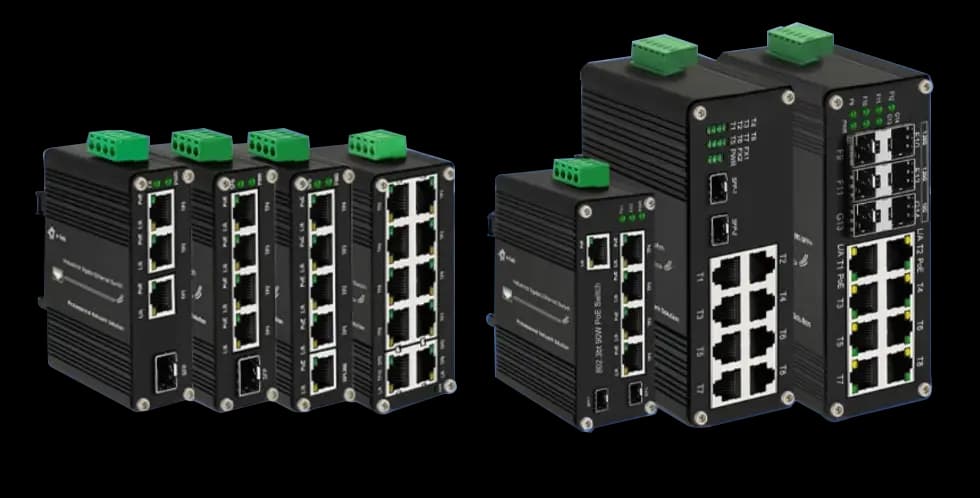Switches Conversores Transceiver Industriales 