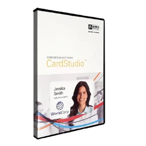 Software de tarjeta de identificación, Zebra, CardStudio 2.0 estándar. Licencia por email marca Zebra - Impresoras Etiquetadoras