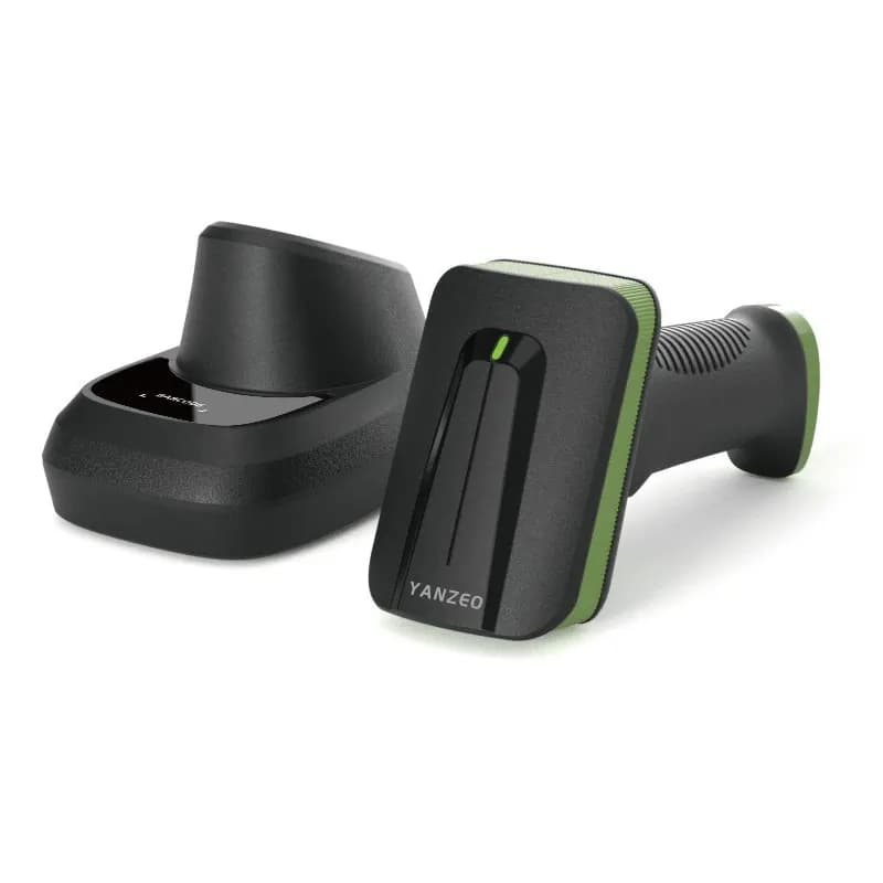 Lector de código de barras inalámbrico 1D, 2D, QR con base, Bluetooth, YANZEO SC2388 marca Yanzeo - Lector de Código de barras
