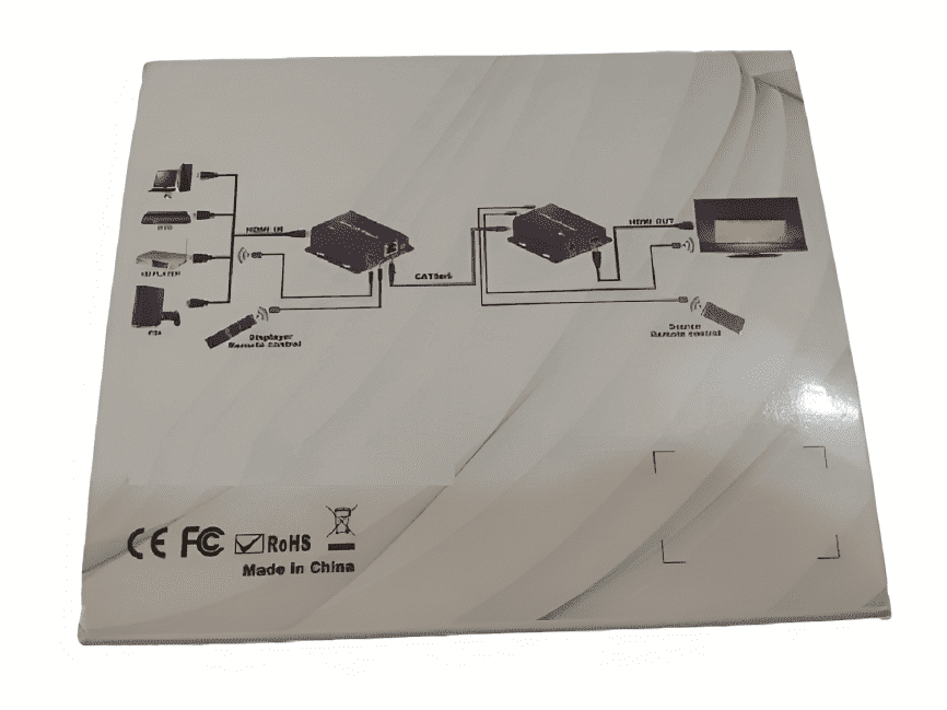 Extender HDMI 60MT con UTP RJ45 CAT5e/6 1080P 3D /IR marca Zenhon - Extender HDMI Splitter