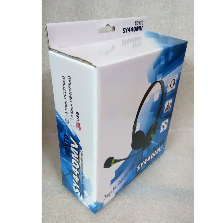 Audifonos Con Microfono Doble Jack 3.5mm para PC y Laptop Auricular vincha - Webcam Auriculares