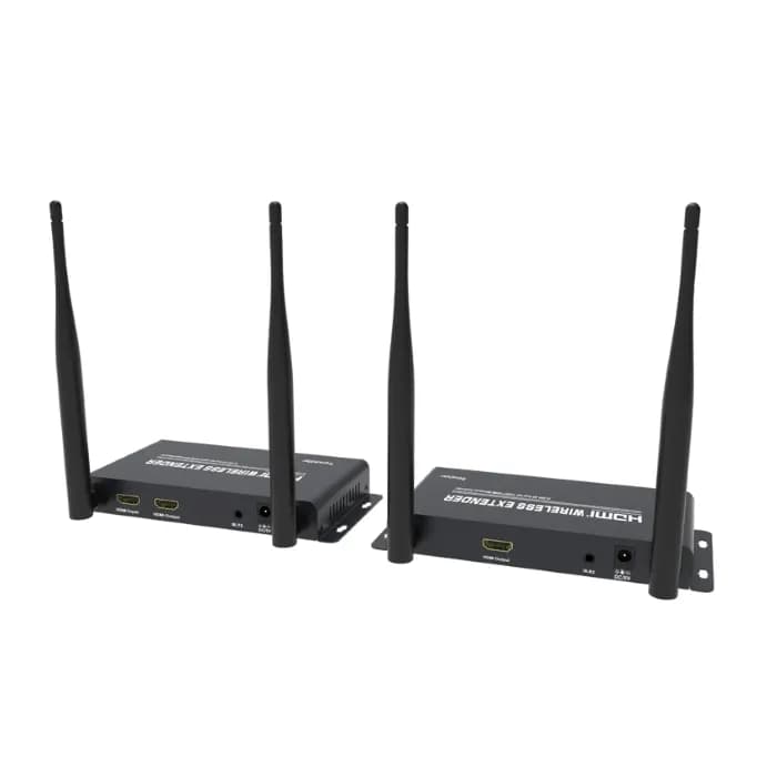 Extender HDMI Inalambrico 200Metros 3D Full HD 1080P (1920x1080@60Hz) Kit Emisor-Receptor marca Zenhon - Extender HDMI Splitter
