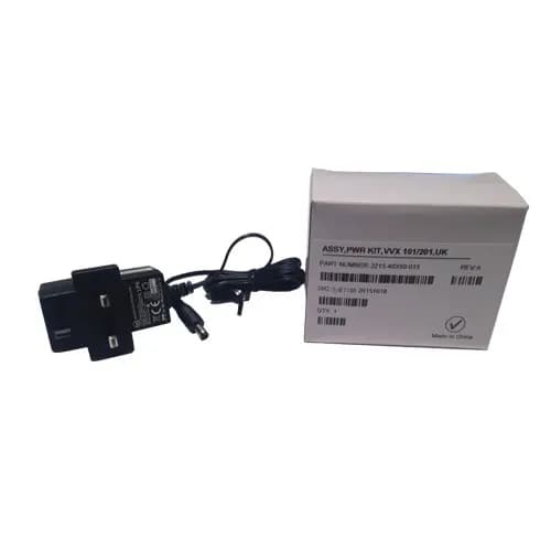 Adaptador de Corriente AC 110/220V Salida 12VDC  9.5amp para Telefono Poly VVX y otros marca Polycom - Polycom Telefonos IP