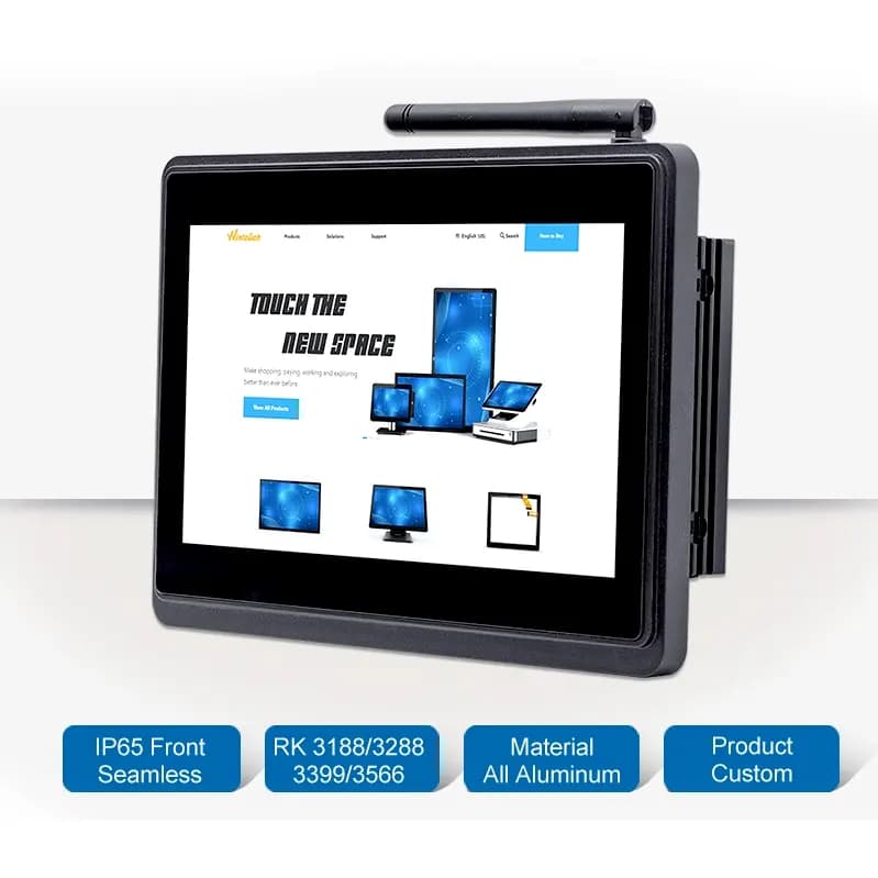 Micro PC Industrial AIO RK3566/2G/16G/ 10.1’’ Capacitive Touch, WiFi, Android 11 - Mini PC Industrial | NUC | OPS