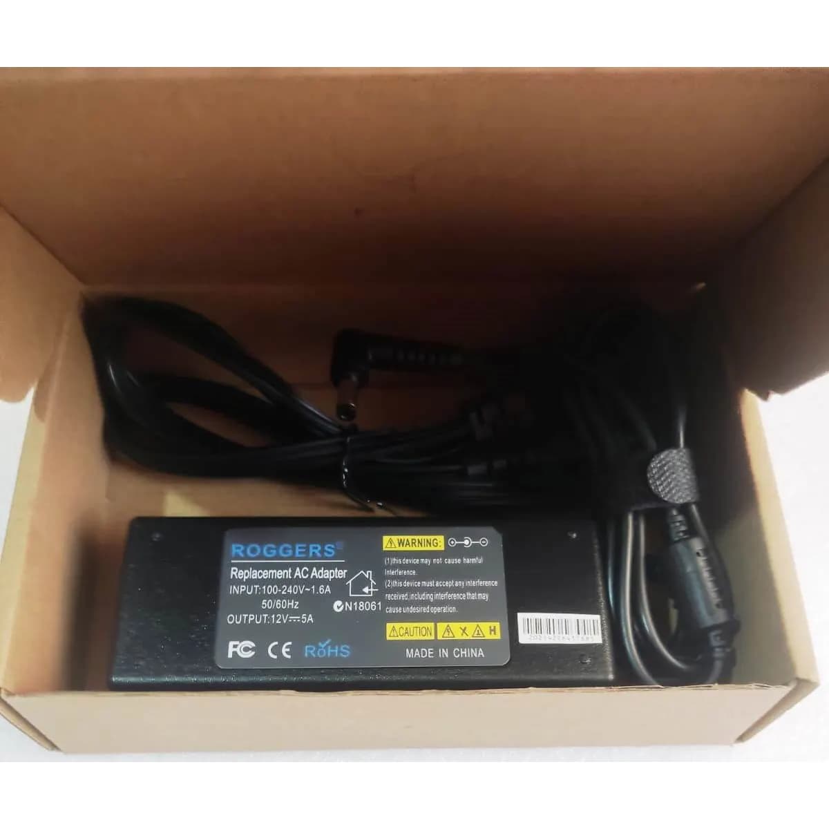 ADAPTADOR DE CORRIENTE 12V 5Amp para Mini PC marca Hystou - Mini PC Industrial | NUC | OPS