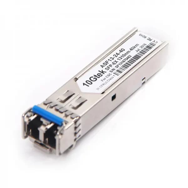 Transceiver SFP 1Gb 1310nm monomodo Duplex LC, 40 Km - 10Gtek- para HP-Aruba marca 10Gtek - Transceiver Transceptores 