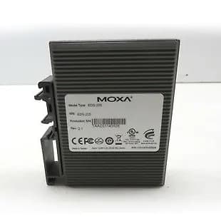 Switch Industrial 5-port Ethernet Gigabit  DIN -10 to 60°C  MOXA marca Moxa - Switch Industrial DIN-Rail