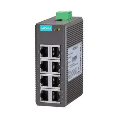 Switch Industrial 8port 10/100BaseT(X) ports, plastic housing, -10 to 60°C MOXA marca Moxa - Switch Industrial DIN-Rail