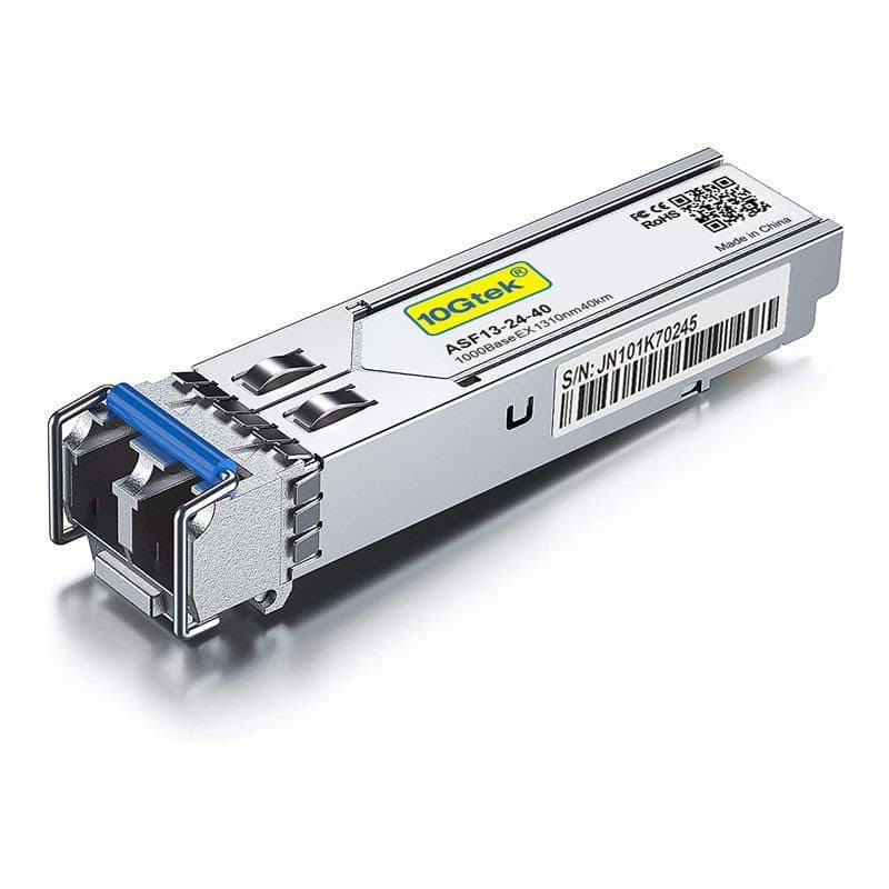 Transceiver SFP 1Gb, 1310nm monomodo Duplex LC, 40 km - 10Gtek marca 10Gtek - Transceiver Transceptores 