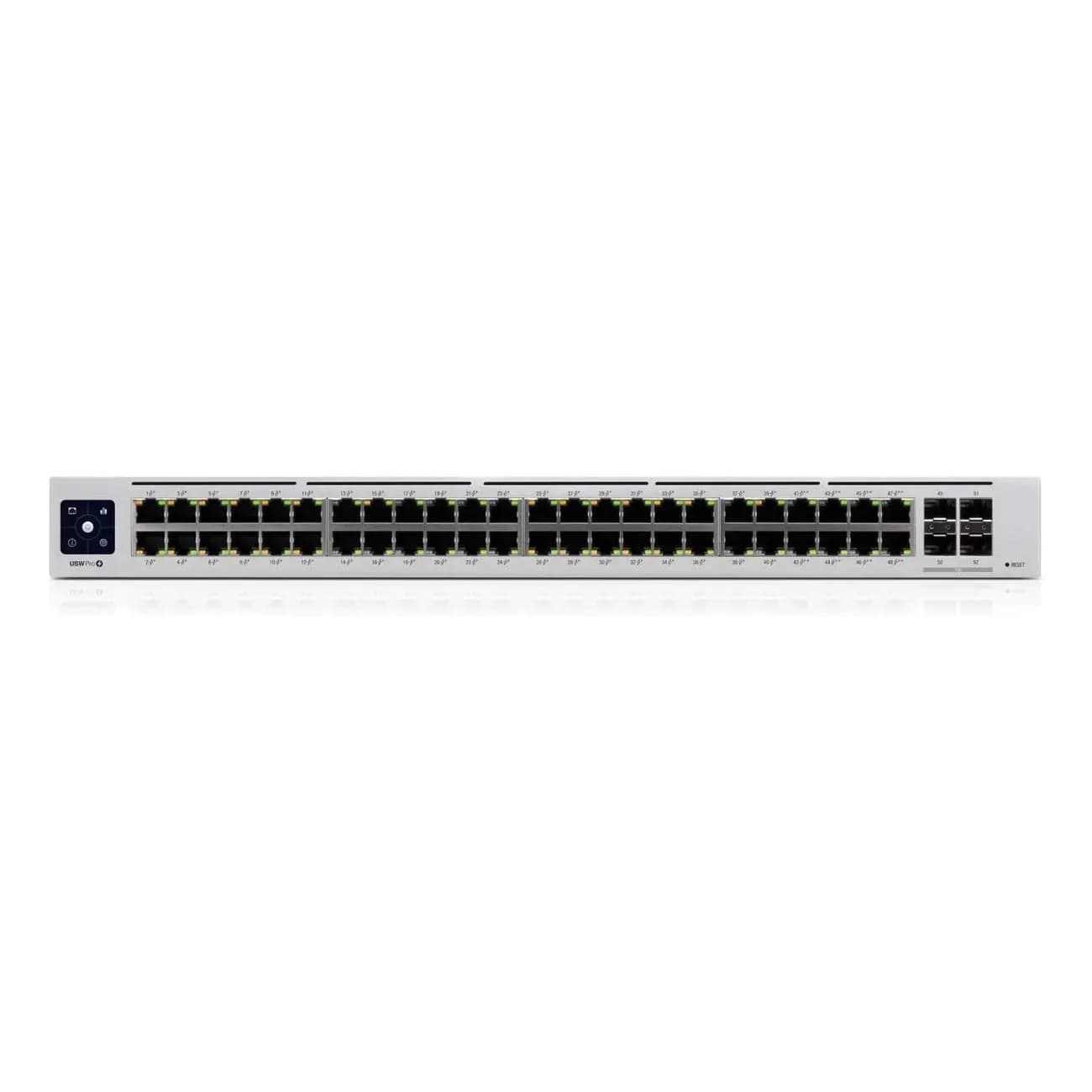 Ubiquiti UniFi Switch USW-PRO-48-POE Gen2, Switch PoE 48 puertos Gigabit Ethernet y 4 slots SFP+ marca Ubiquiti - Switch PoE Administrable L2 L3