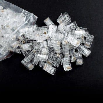CONECTORES PLUG RJ45 - CAT.6   Caja x 100 - 10Gtek marca 10Gtek - Cables UTP | STP | F/UTP