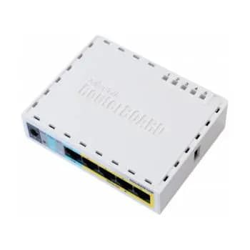 Router Mikrotik RB750UP / AR7241 400Mhz CPU, 32MB, 5xLAN, OS L4 marca Mikrotik - Mikrotik Routers | AP | Switch