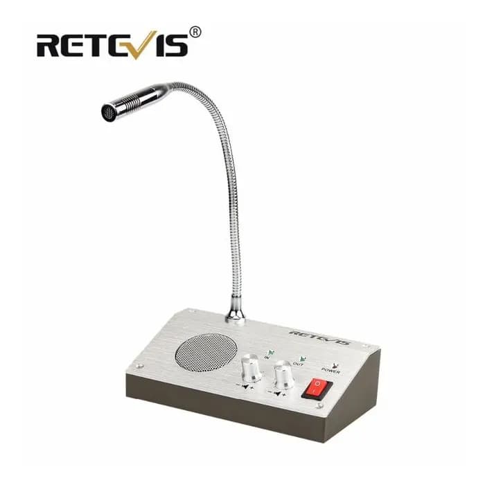 Intercomunicador de ventanilla de doble via RETEVIS Interphone RT-9908 marca Retevis - Intercomunicador de Ventana