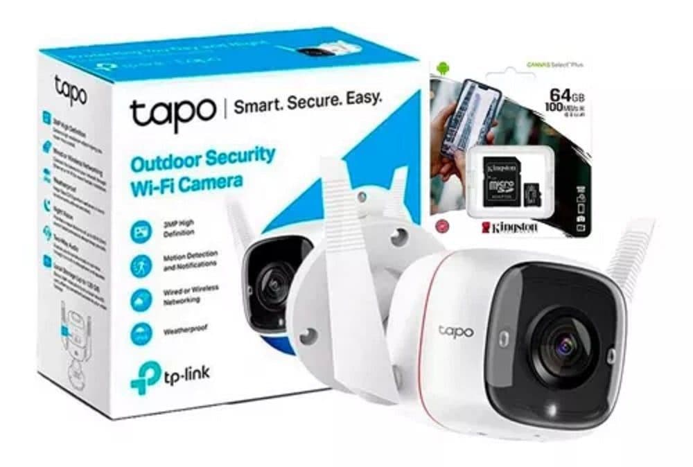 Tapo C310 Cámara Wi-Fi de seguridad para exteriores marca Tapo - Camaras IP | NVR