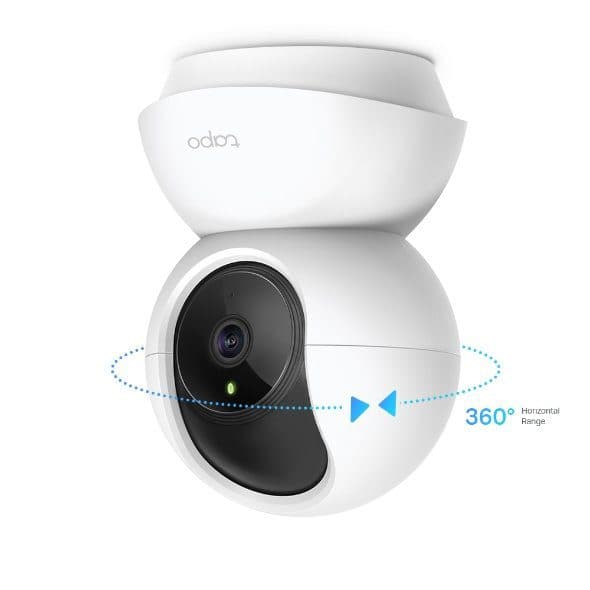 Cámara WiFi Ethernet 3 MP 2K QHD 2304×1296 IR 360° interior Tapo C212 marca Tapo - Camaras IP | NVR