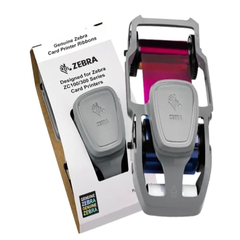 RIBBON Color YMCKO 200 imágenes. Cinta para impresoras ZC100-ZC300 marca Zebra - Consumibles