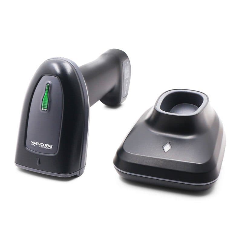 Lector de codigo de barras inalambrico 2.4Ghz, Bluetooth, USB 1D, 2D, QR ENCORE marca Encore Electronics - Lector de Código de barras