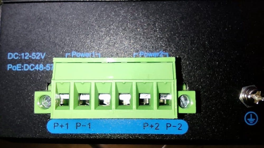 Switch Industrial administrable 8P RJ45 Gigabit 802.3at PoE + 2P SFP 1Gb- DIN-Rail marca BDTSecure - Switch Industrial DIN-Rail