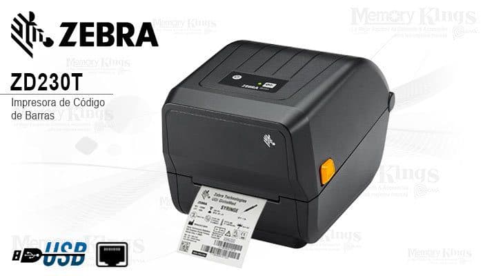 IMPRESORA DE ETIQUETAS  ZEBRA ZD230 LAN, USB marca Zebra - Impresoras Etiquetadoras