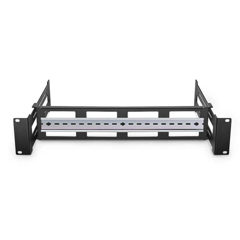 Rack de carril DIN-Rail ajustable para montaje EIA 19 pulgadas marca E-Link - Switch Industrial DIN-Rail