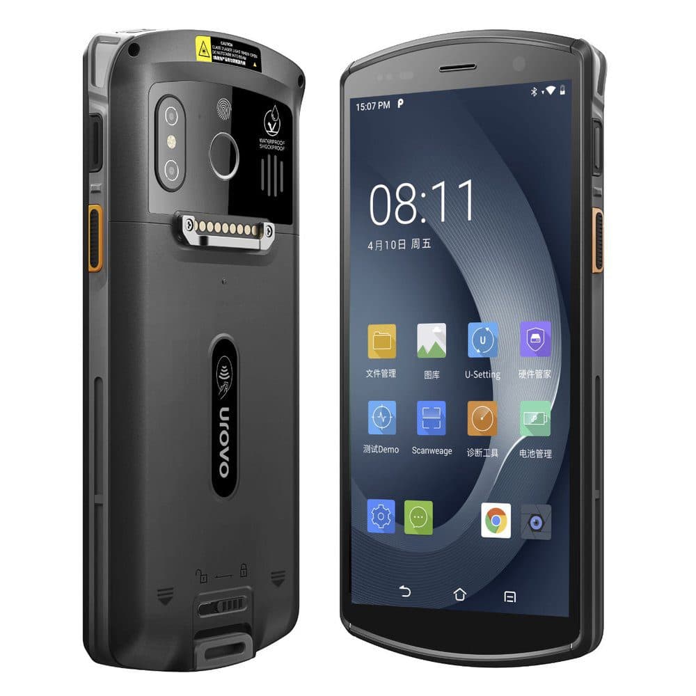 Escáner de código de barras PDA Ram 8Gb, Rom128Gb Android 13 2D,QR Camara 13MP Urovo DT50S marca UROVO - Lector de Código de barras