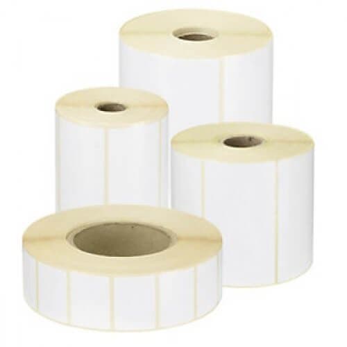 RIBBON DE CERA Y RESINA, ETIQUETAS PAPEL POLIPROPILENO SATEN marca Zebra - Suministros