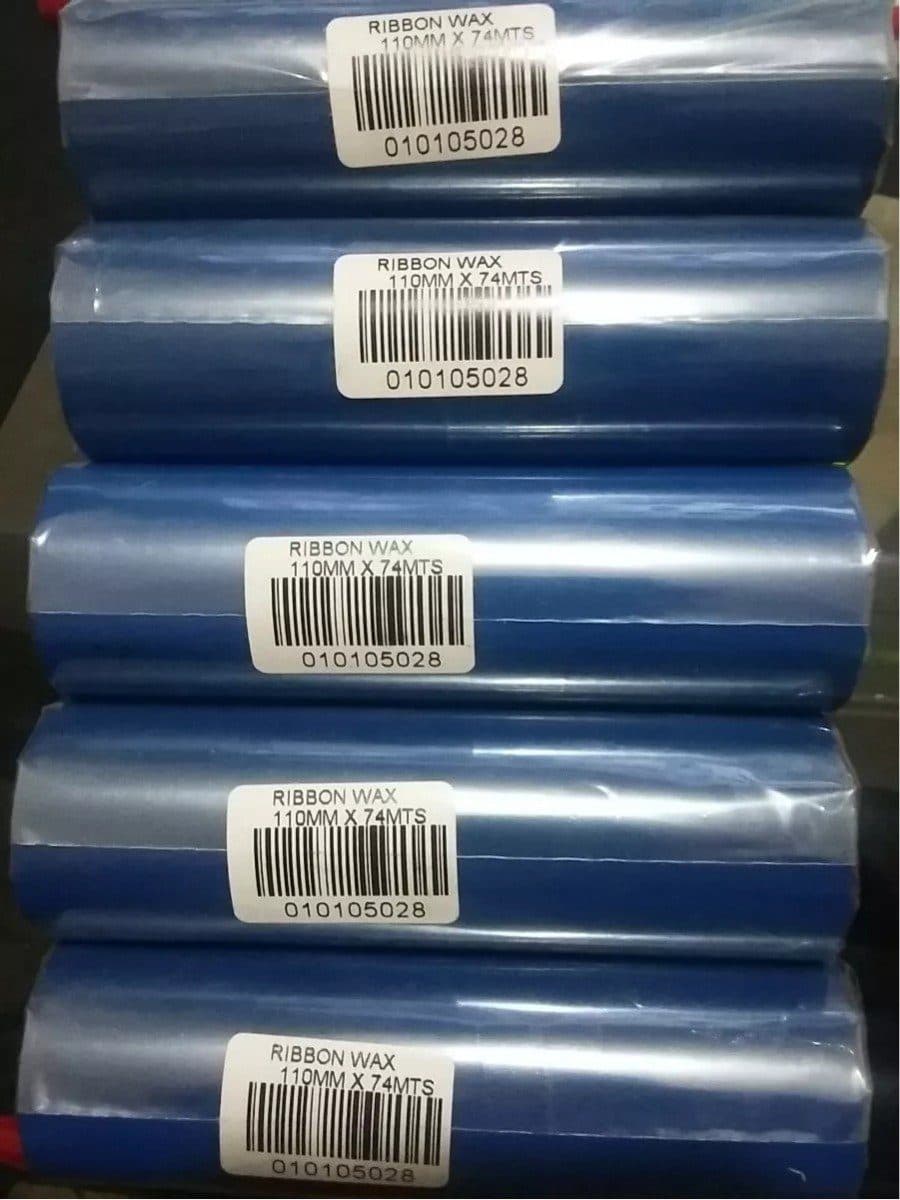 RIBBON DE CERA Y RESINA, ETIQUETAS PAPEL POLIPROPILENO SATEN marca Zebra - Suministros