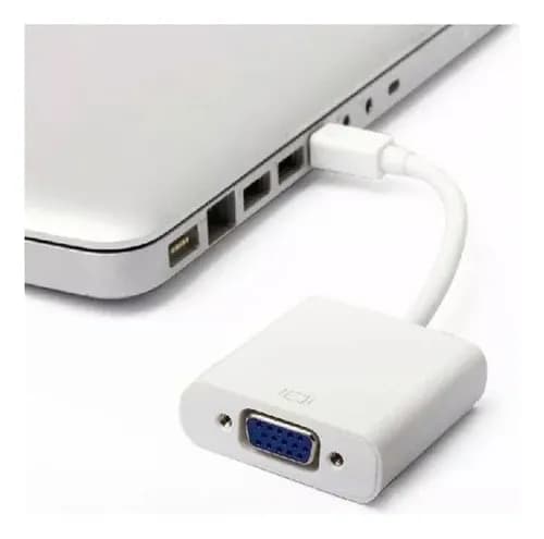 Adaptador Mini Displayport (thunderbol) a VGA - Adaptador DisplayPort | HDMI | TIPO C