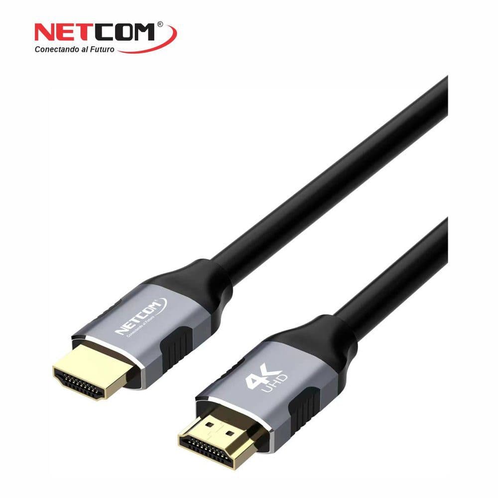 CABLE HDMI 2.0 DE COBRE DE 10 METROS ULTRA HD 4K 60HZ 28AWG NETCOM marca Netcom - Cables HDMI | TIPO C | USB