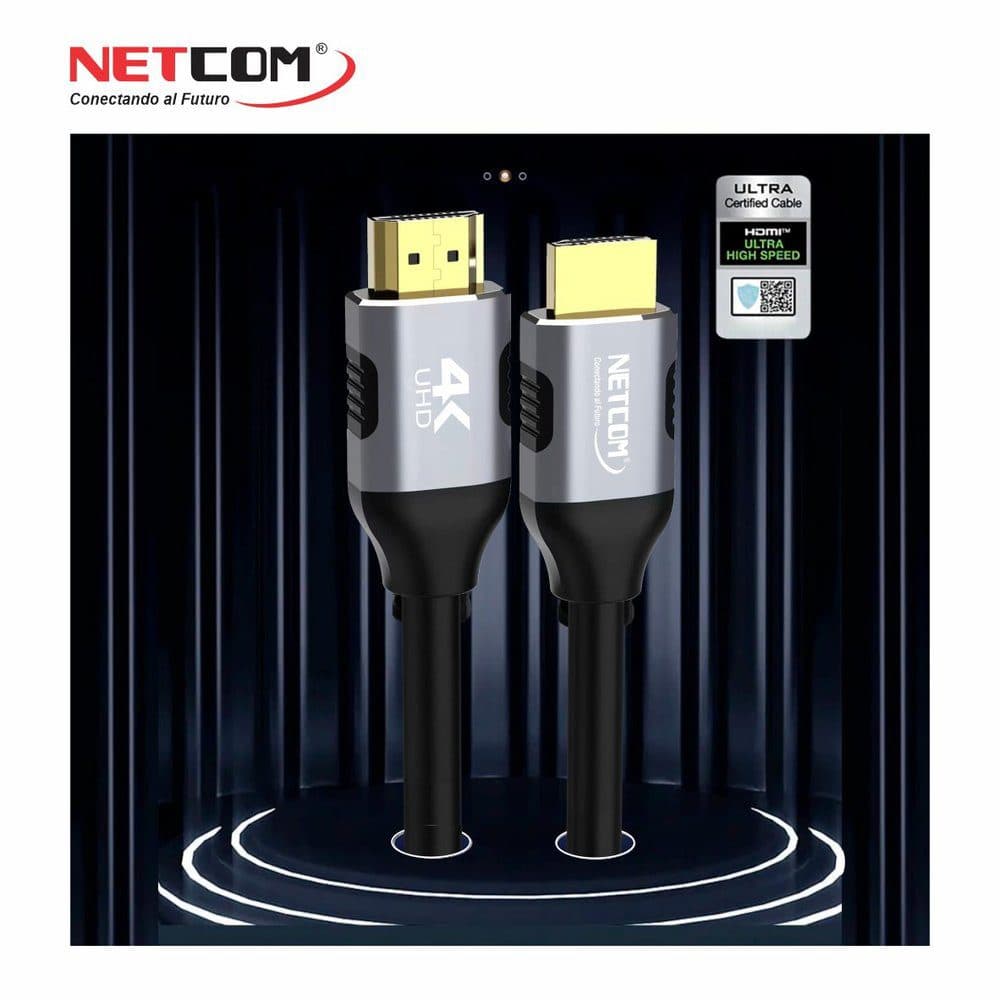 CABLE HDMI 2.0 DE COBRE DE 10 METROS ULTRA HD 4K 60HZ 28AWG NETCOM marca Netcom - Cables HDMI | TIPO C | USB
