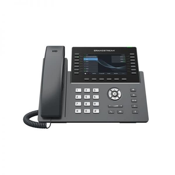 Teléfono IP Grandstream GRP2650 profesional con pantalla táctil de 5" Bluetooth y opción de auriculares USB marca GrandStream - GrandStream Telefonos y Centrales IP