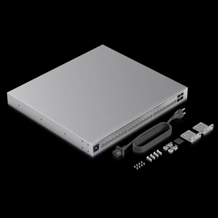 UBIQUITI USW-PRO-HD-24-POE 600W Switch Administrable UNIFI PoE 24 Puertos L3 marca Ubiquiti - Switch PoE Administrable L2 L3