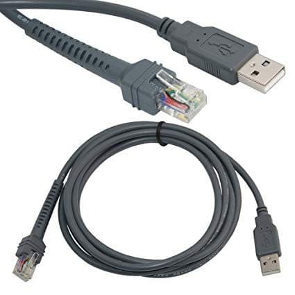 CABLE PARA LECTOR DE CODIGO DE BARRAS ZEBRA CBA-U01-S07ZAR marca Zebra - Lector de Código de barras