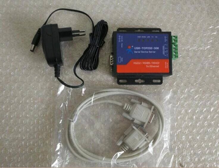 Convertidor Serial Ethernet RJ45 10/100Mbps a Serie RS232/RS485/RS422 tipo Industrial - PUSR marca PUSR - Convertidor Serie a Ethernet