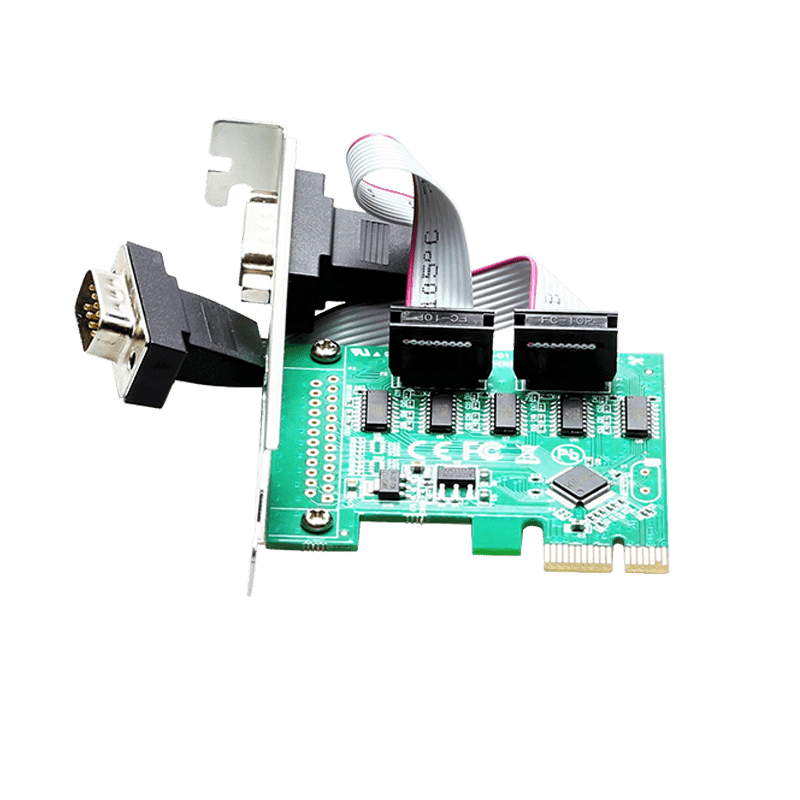 Tarjeta PCI-Express con 2 Puertos Serial RS-232 Alto y Bajo Perfil marca Encore Electronics - Convertidores RS485|RS232 |RS422 con Modbus RTU