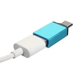 ADAPTADOR USB 3.0 Tipo A Hembra a USB 3.1 tipo C macho 10GB OTG color Azul marca Encore Electronics - Docking HUB Multipuerto USB | Tipo C 