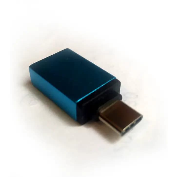 ADAPTADOR USB 3.0 Tipo A Hembra a USB 3.1 tipo C macho 10GB OTG color Azul marca Encore Electronics - Docking HUB Multipuerto USB | Tipo C 
