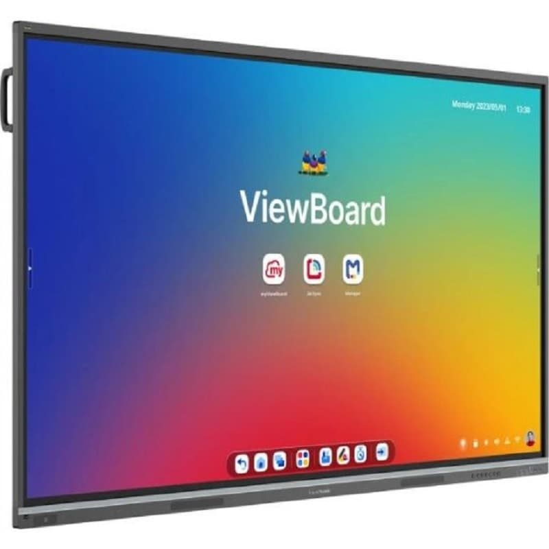 ViewSonic ViewBoard 86" IFP8651 4K UHD LCD Pantalla de colaboración Rockchip 3840 x 2160 2160p Android 14 marca ViewSonic - Pantallas Interactivas Pizarras
