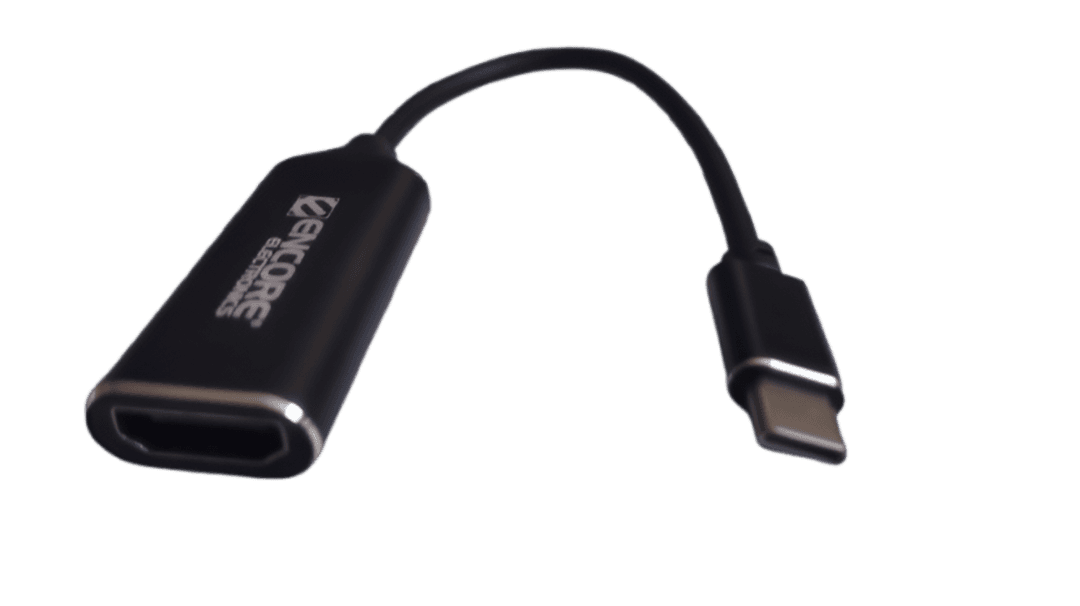 Adaptador Tipo C a HDMI Hembra 4K Encore marca Encore Electronics - Docking HUB Multipuerto USB | Tipo C 