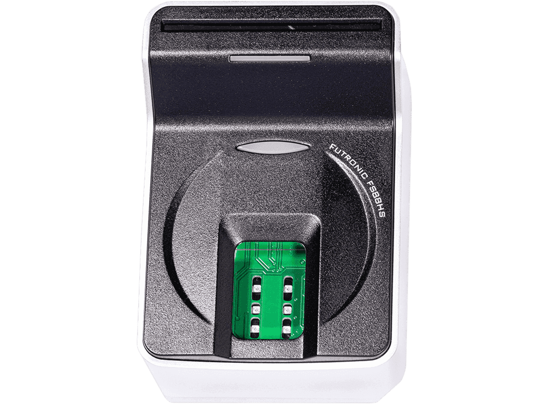 Futronic FS88HS Lector de Huellas Dactilares y Smartcard USB Certificado marca Futronic - Lectores Biometricos Huelleros