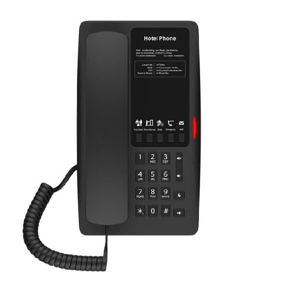 Teléfono IP Fanvil H4 2, Lineas SIP voz HD y PoE, diseñado para hoteles y entornos exigentes. marca Fanvil - FANVIL Telefonos IP
