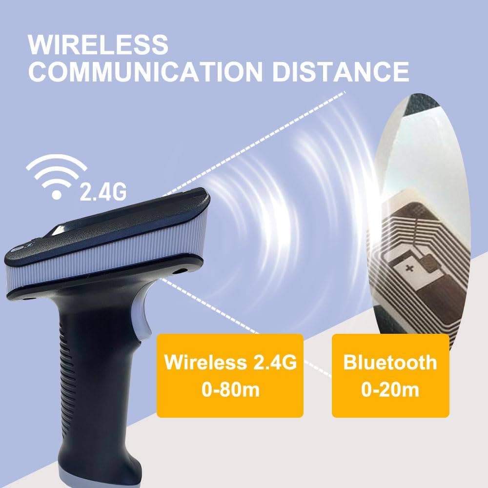Lector de código de barras RFID UHF Bluetooth WiFi 2.4Ghz SR290 Yanzeo marca Yanzeo - Lector de Código de barras
