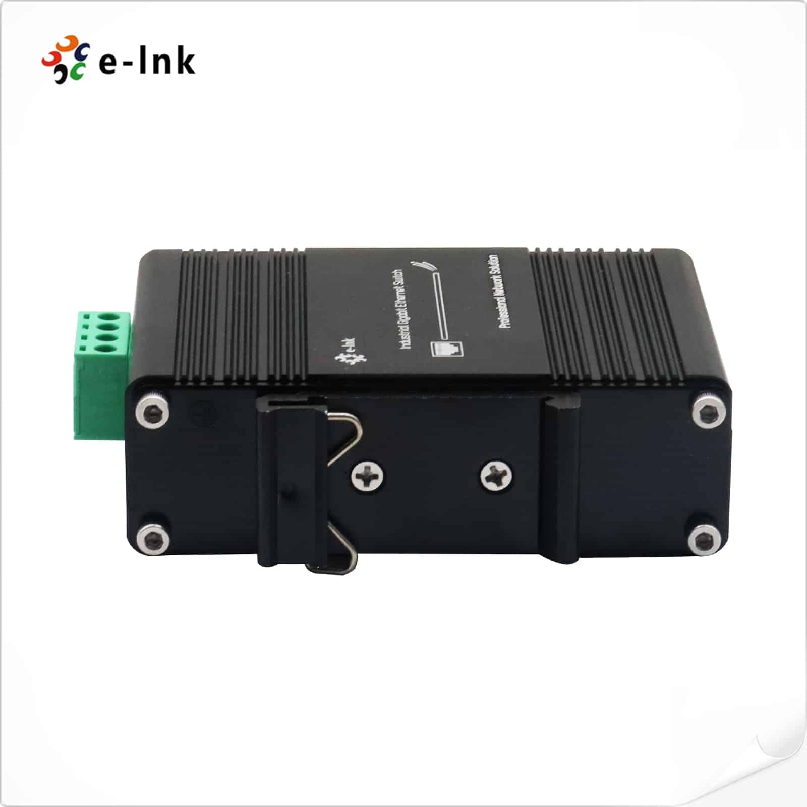 Media Converter Industrial RJ45 Ethernet Gigabit a SFP 1Gb Din-Rail E-Link marca E-Link - Conversores Media Converter