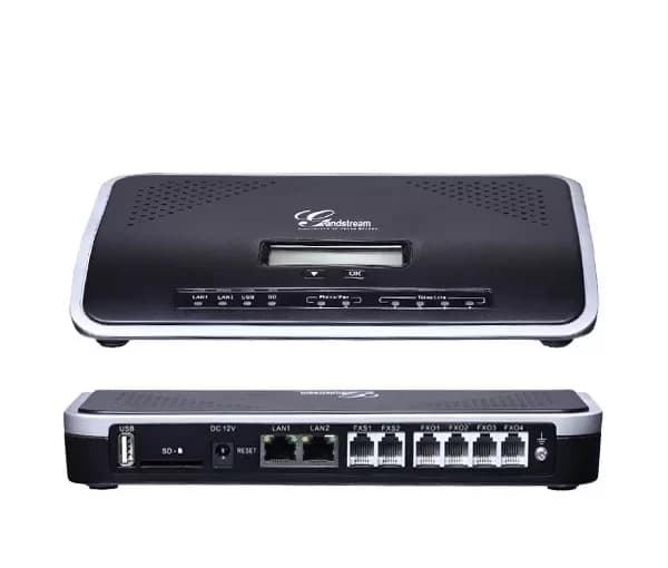 Centralita IP Grandstream UCM6102 Series IP PBX 2 FXO 2FXS (Usado) + Pack 5 Telf. IP Grandstream GXP1100(3)GXP1160, GXP1405 marca GrandStream - Varios
