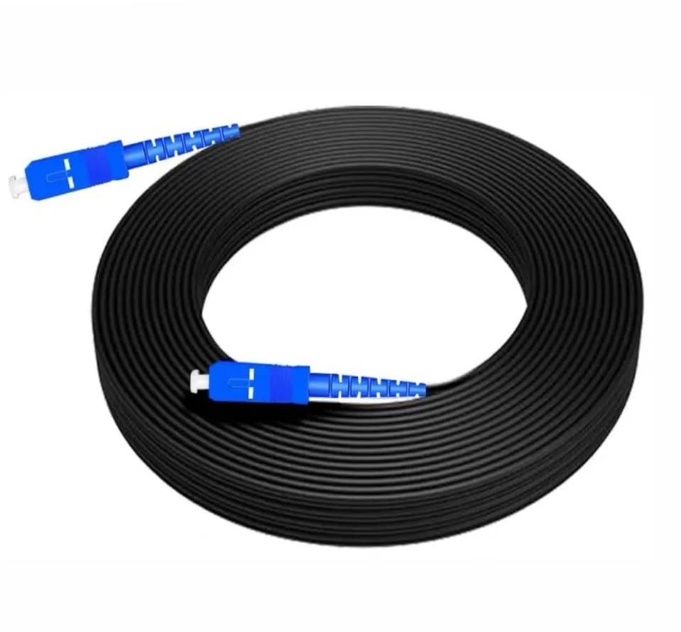 Patch Cord De Fibra Optica SC/UPC a SC/UPC Monomodo 1 Fibra 250 Metros Pvc Netcom marca Netcom - Redes y Conectividad