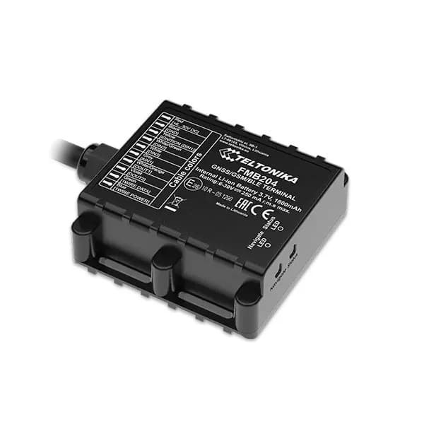 Teltonika FMB204 rastreador GPS Universal 0,128 GB Negro marca Teltonika - Equipos GPS | G4 | G5 | M2M