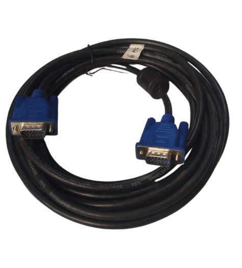 Cable VGA 15 Pin macho – macho 6 mts con filtro, conectores de niquel marca Zenhon - Varios